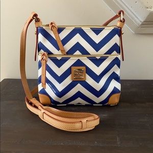 Dooney & Bourke ‘Chevron Letter Carrier’ Crossbody